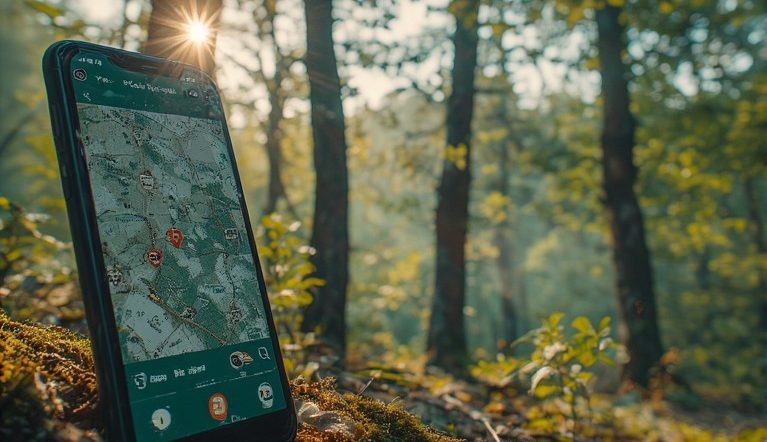 Geocaching im Botanischen Garten Minden