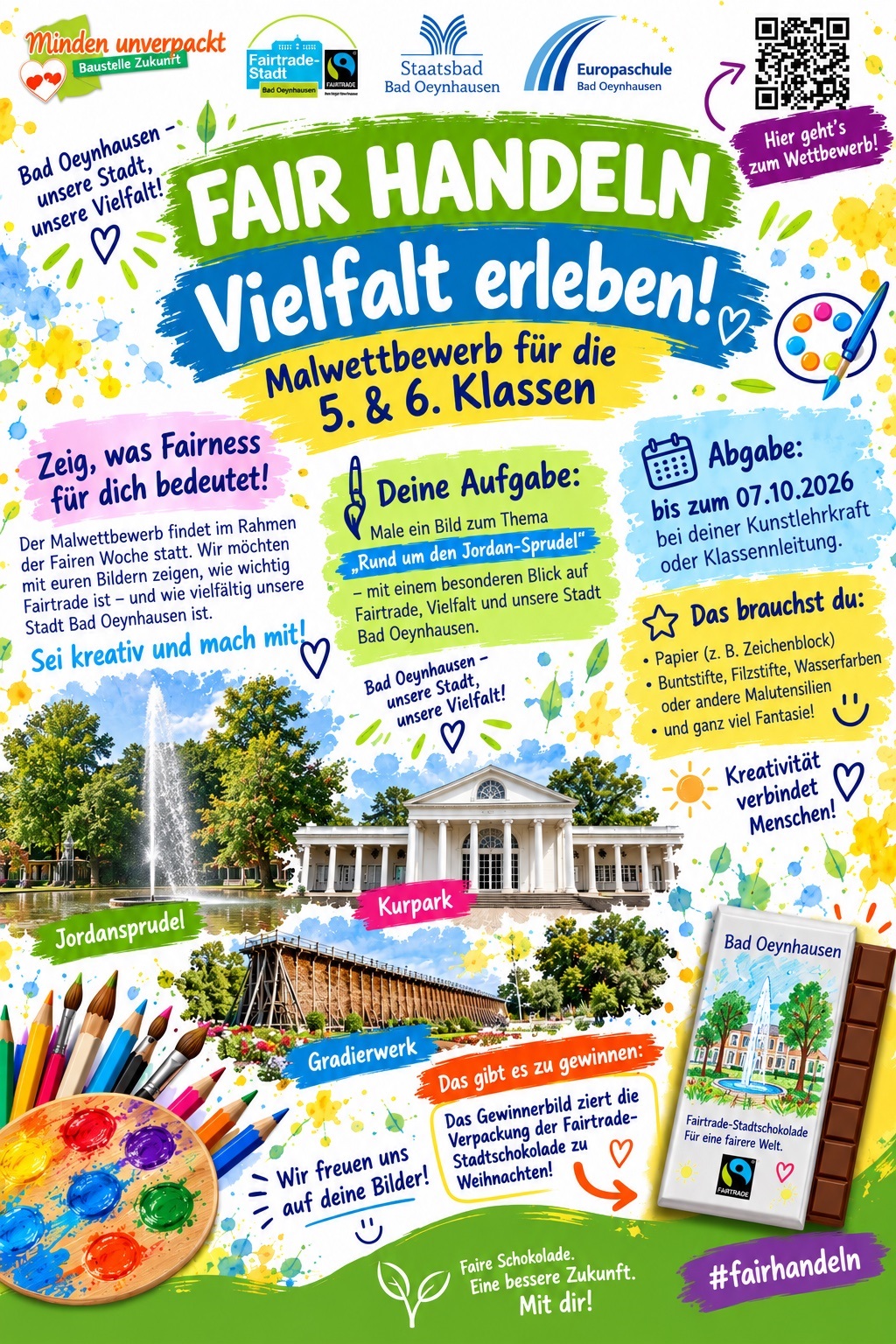 Kindermalwettbewerb für Schulen „Rund um den Jordanstrudel“